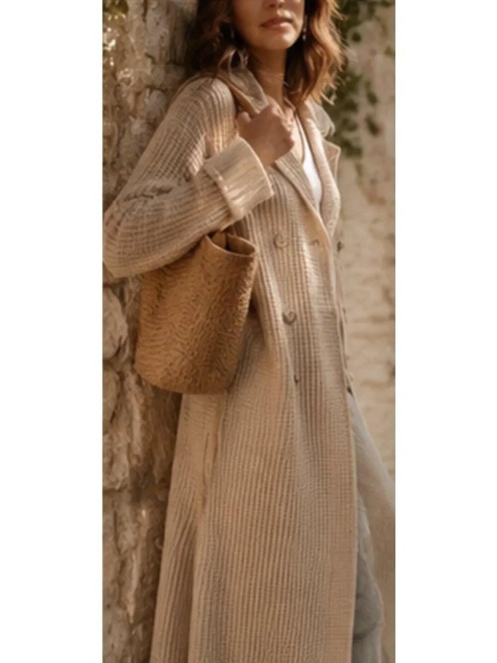 Free People One Landon Trench Coat In Sand Size Medium New With Tag